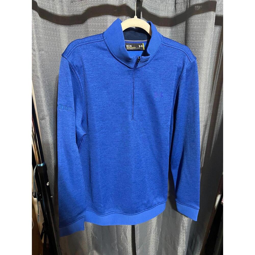 Under Armour Blue Fleece Quarter zip pullover